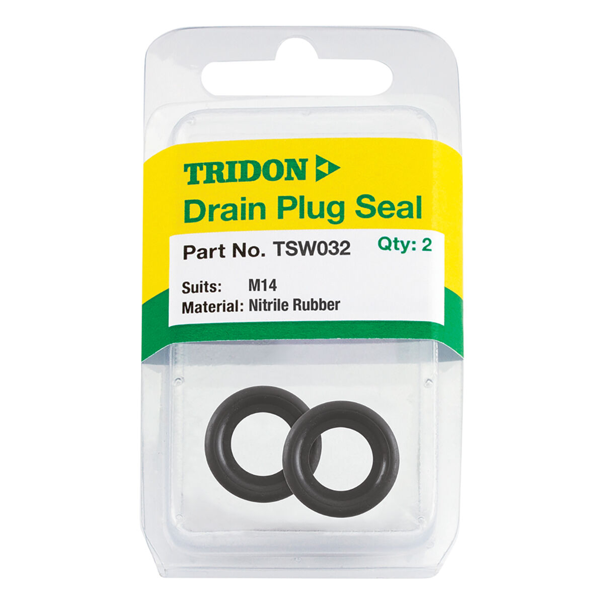 Tridon Oil Drain Plug Washer Pair TSW032, , scanz_hi-res