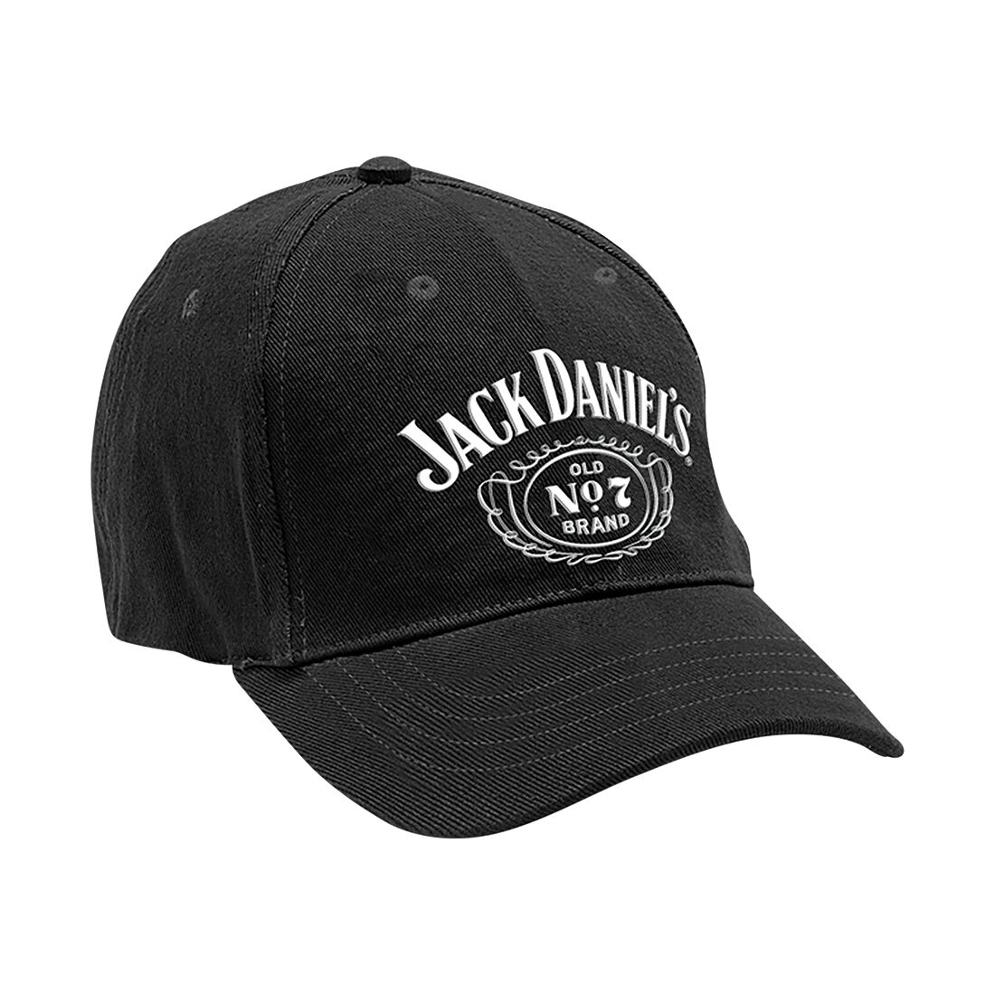 Jack Daniel's Brush Cotton Cap with Full Embroidery, , scanz_hi-res