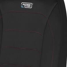 Ridge Ryder Neoprene Seat Covers Black/Red 30SAB, , scanz_hi-res