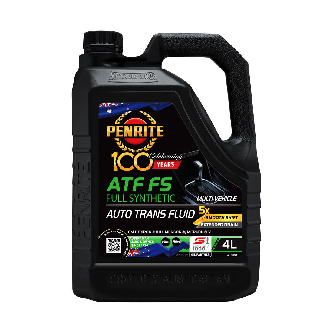 Penrite Automatic Transmission Fluid - FS, 4 Litre, , scanz_hi-res