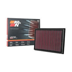 K&N Washable Air Filter 33-3045 (Interchangeable with A1876), , scanz_hi-res