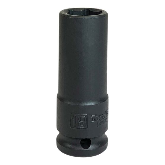 ToolPRO Impact Socket Deep 1/2" Drive 19mm Supercheap Auto New Zealand