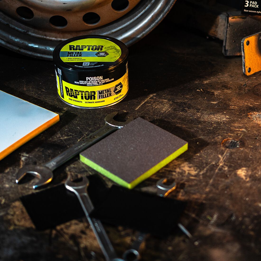 Raptor Metal Filler 475g, , scanz_hi-res