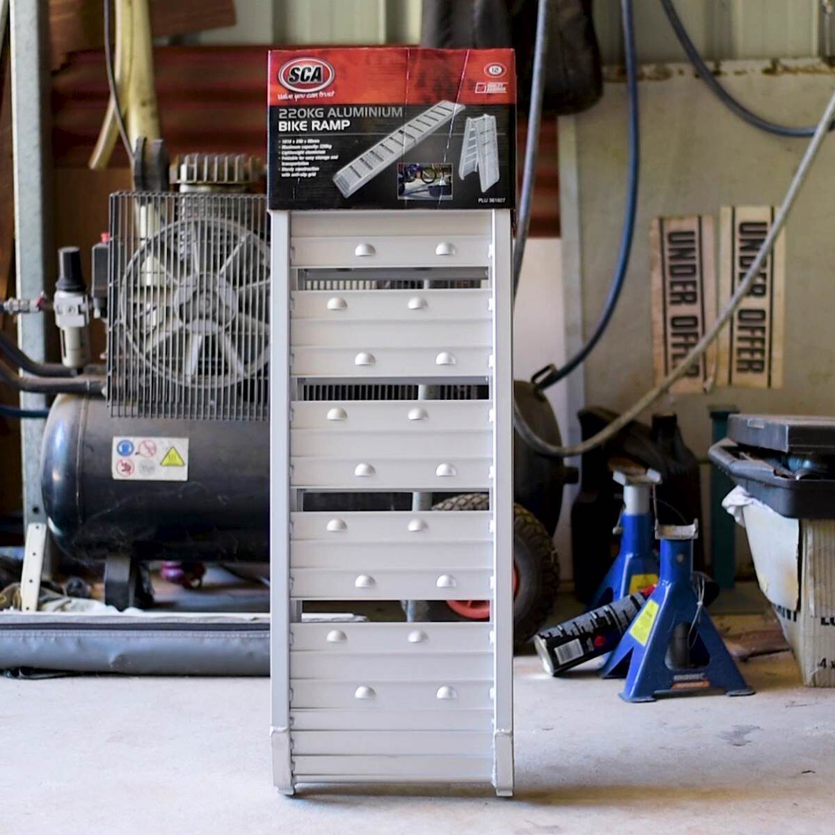 SCA Loading Ramp Aluminium Single 220Kg, , scanz_hi-res