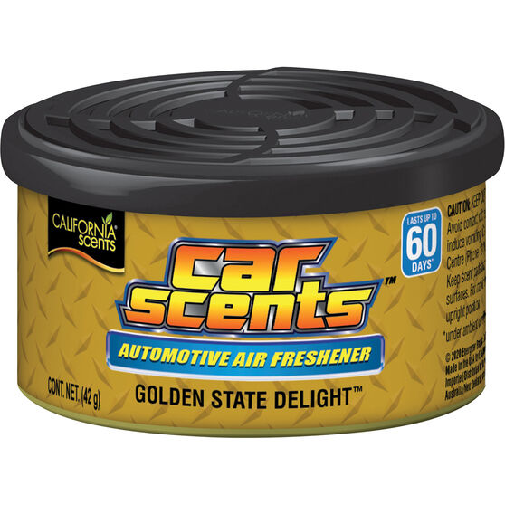 California Scents Car Scents Air Freshener Can Golden State Delight 42g, , scanz_hi-res