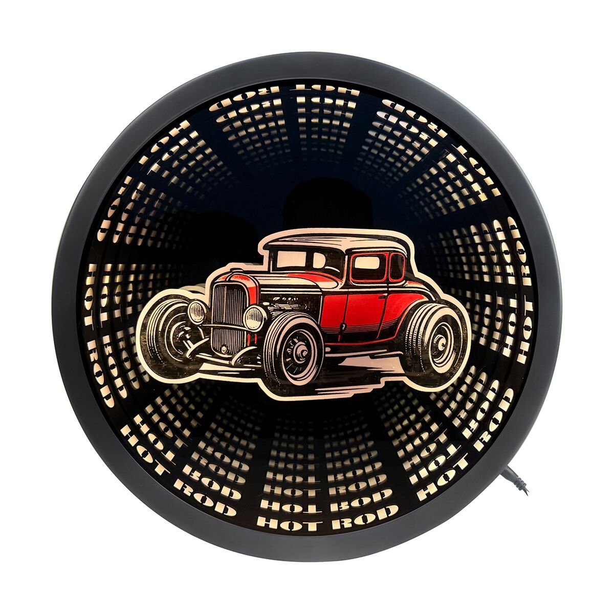 Hot Rod Infinity Light Mirror, , scanz_hi-res