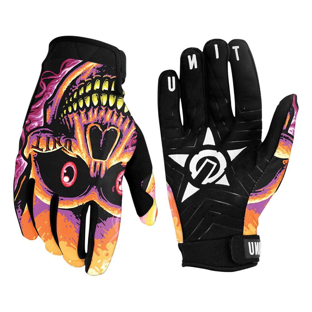 UNIT Youth Riding Gloves Smile Now Smile Now L Supercheap Auto New