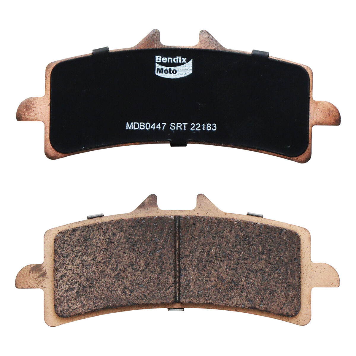 Bendix Street Road Track Motorcycle Disc Brake Pads - MDB0447-SRT, , scanz_hi-res