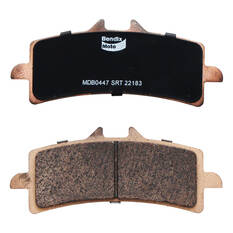 Bendix Street Road Track Motorcycle Disc Brake Pads - MDB0447-SRT, , scanz_hi-res