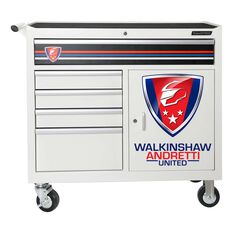 Walkinshaw Andretti United Tool Cabinet 5 Drawer 41 Inch, , scanz_hi-res