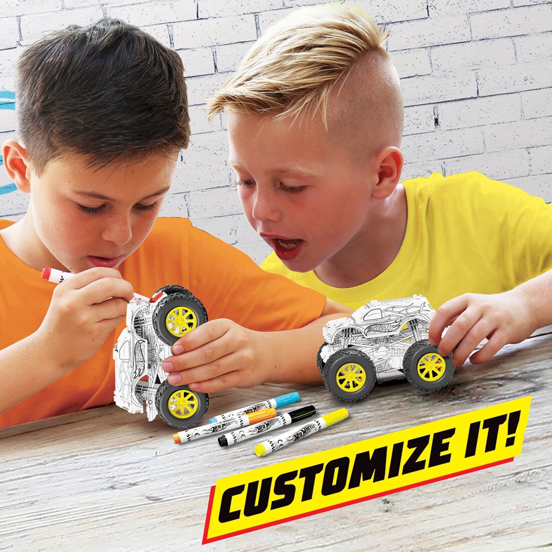 Hot Wheels Creative Maker Kitz - Custom Monster Trucks, , scanz_hi-res
