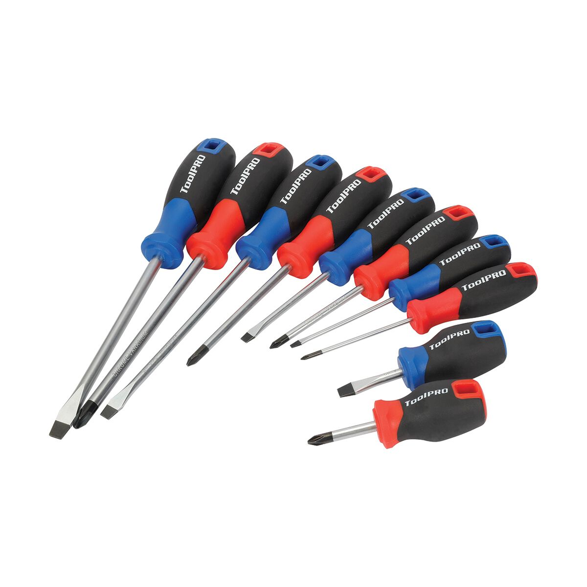 ToolPRO Screwdriver Set 10pc, , scanz_hi-res