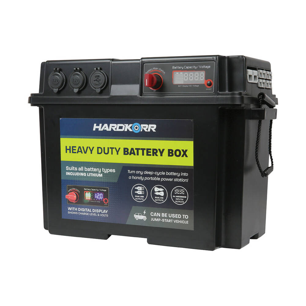 HardKorr Heavy Duty Battery Box | Supercheap Auto New Zealand