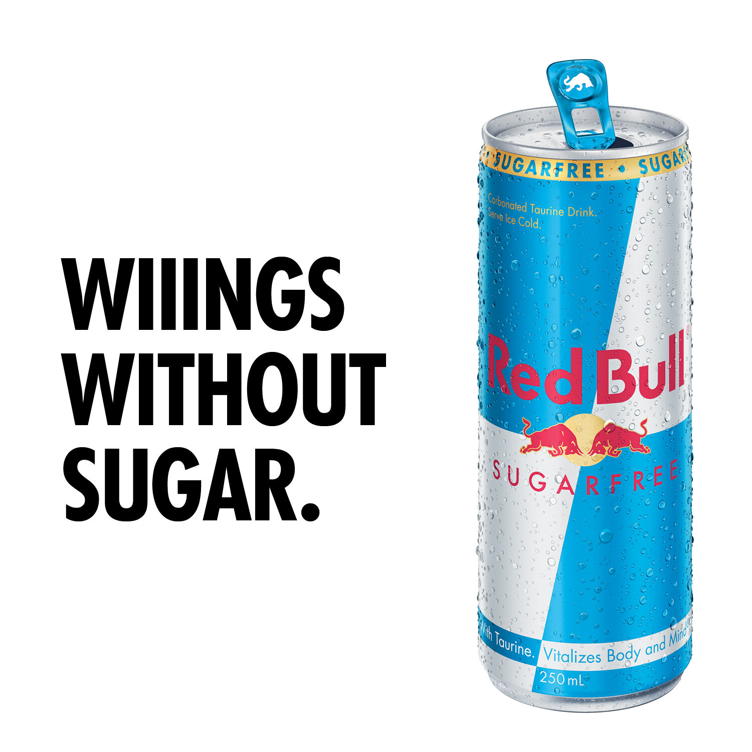 Red Bull Energy Drink Sugar Free 250mL, , scanz_hi-res