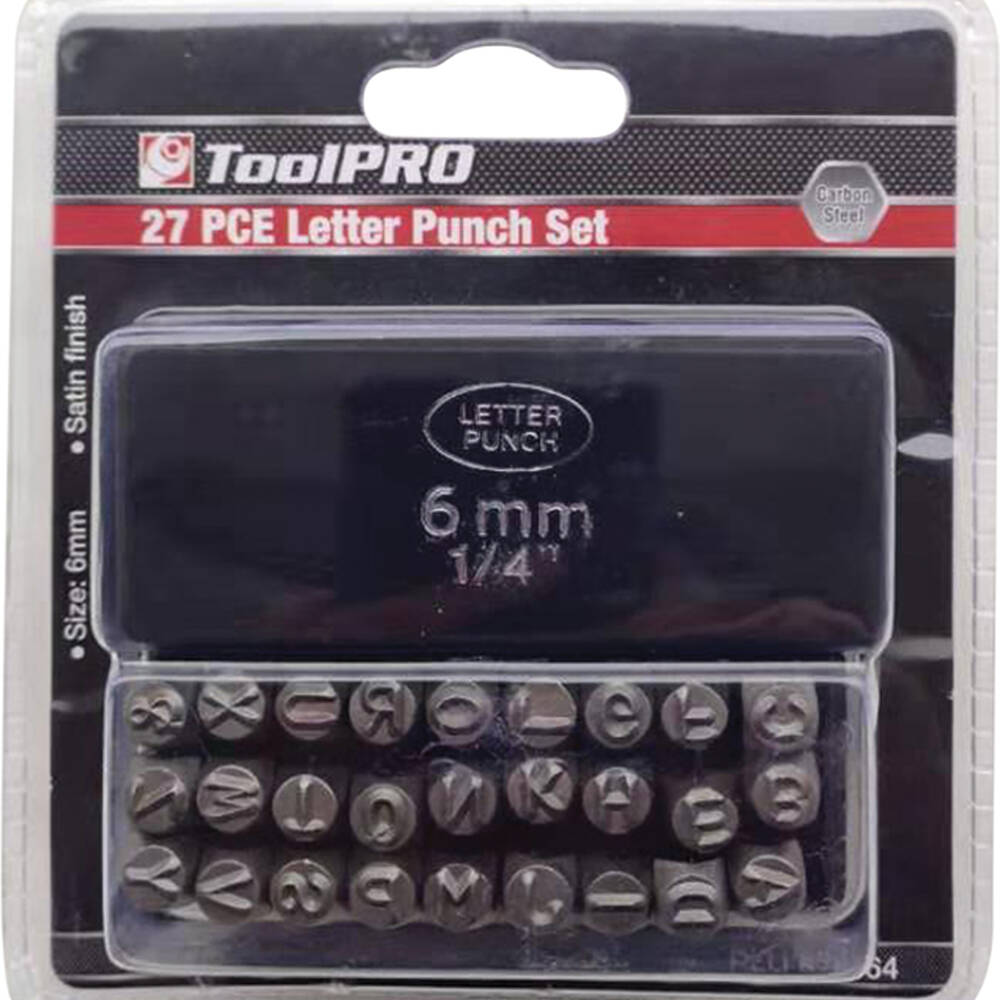 ToolPRO Letter Punch Set 6mm Supercheap Auto New Zealand