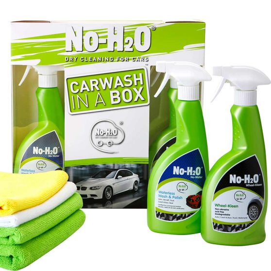 No-H2O Car Wash In A Box Kit 6 Piece, , scanz_hi-res