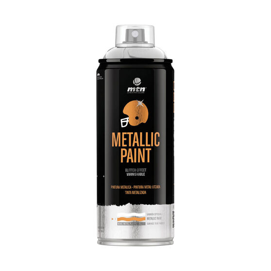 MTN Pro Metallic Aluminium Spray Paint 400mL, , scanz_hi-res