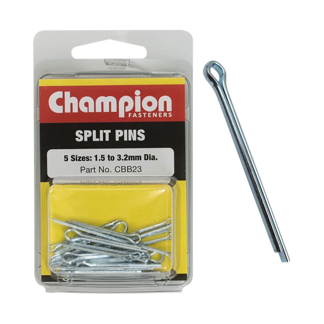 Champion Split Pins Assorted - CBB23, , scanz_hi-res