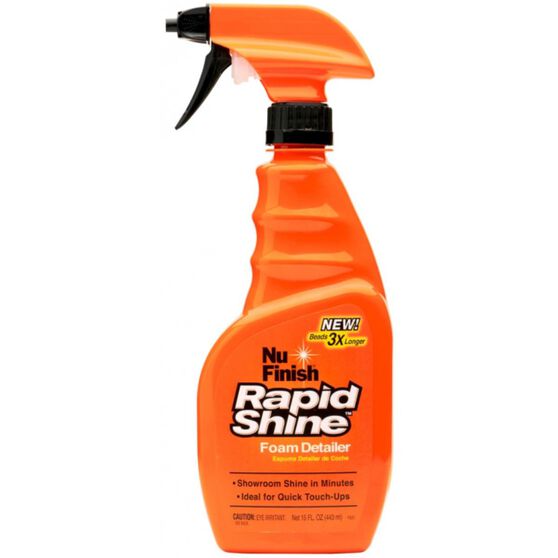 Nu Finish Rapid Shine Spray Wax 443mL, , scanz_hi-res