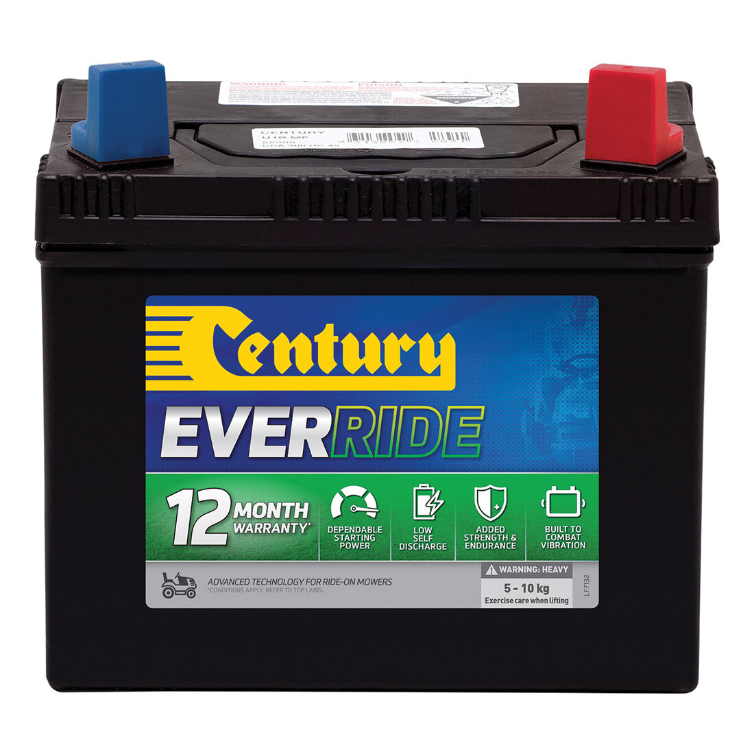 Century Lawn & Garden Mower Battery U1RMF, , scanz_hi-res