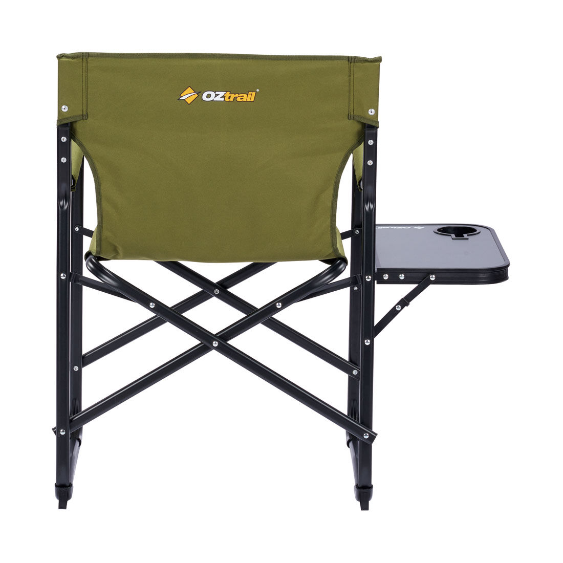Oztrail Directors Classic with Side Table Chair, , scanz_hi-res