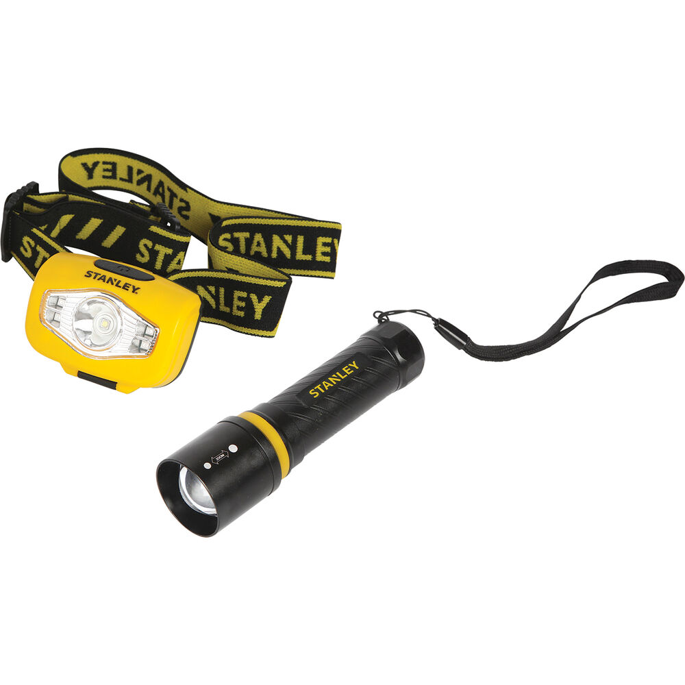 Stanley Flashlight & Headlamp Combo Supercheap Auto New Zealand