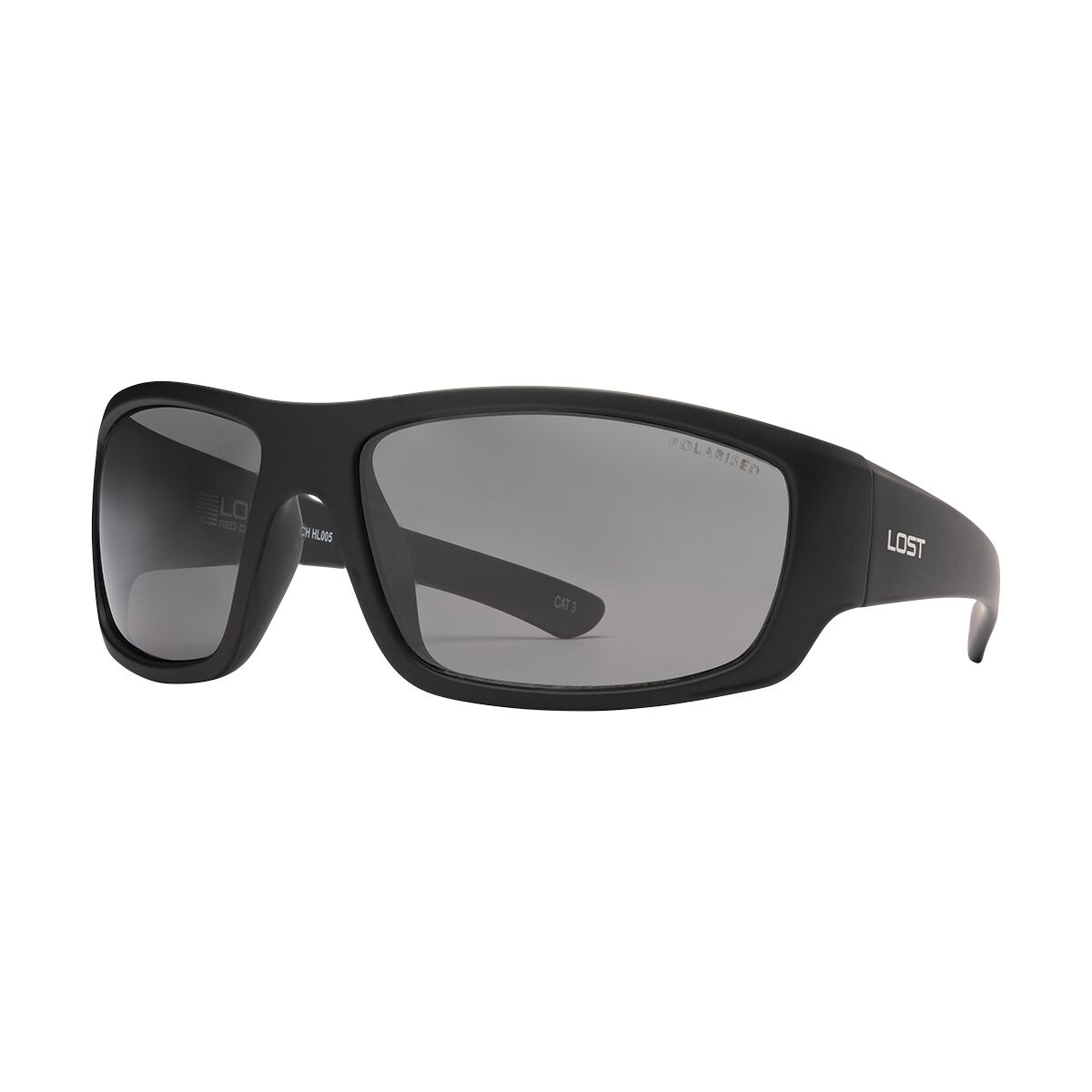 LOST Sunglasses Bathurst Polarised Matt Black, , scanz_hi-res