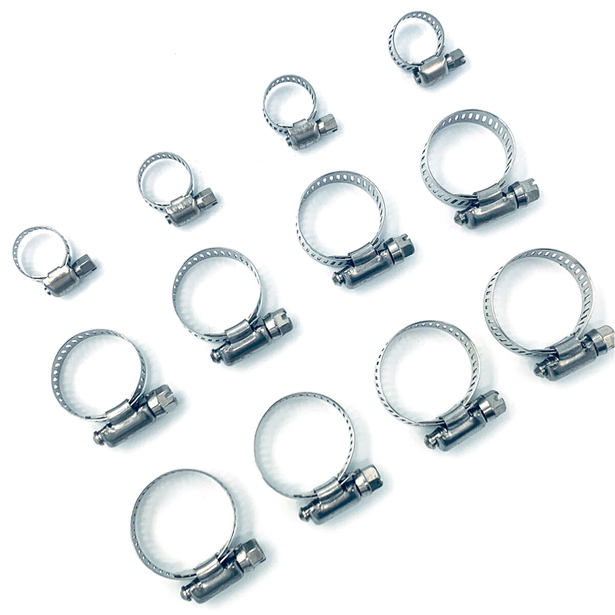 SCA Hose Clamps - Stainless, 13-16mm, 16-27mm & 18-32mm, , scanz_hi-res