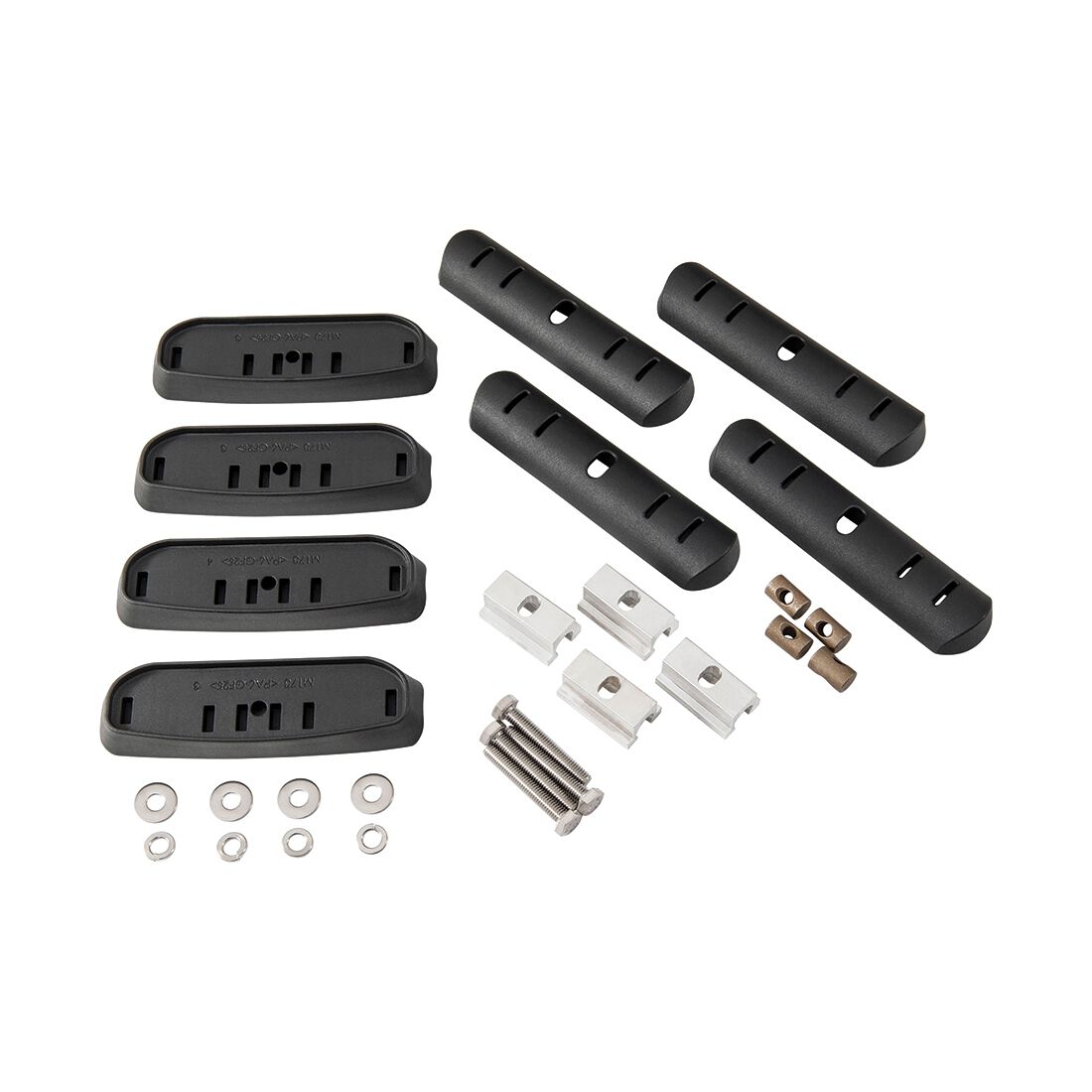 Rhino-Rack Base Kit Generic Track Swivel 4Pcs - RCP58-BK, , scanz_hi-res