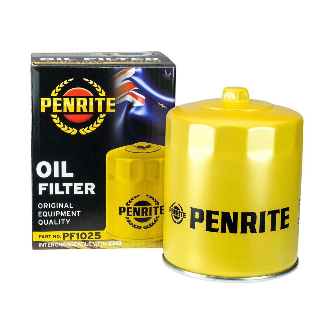 Penrite Oil Filter PF1025 (Interchangeable with Z313), , scanz_hi-res