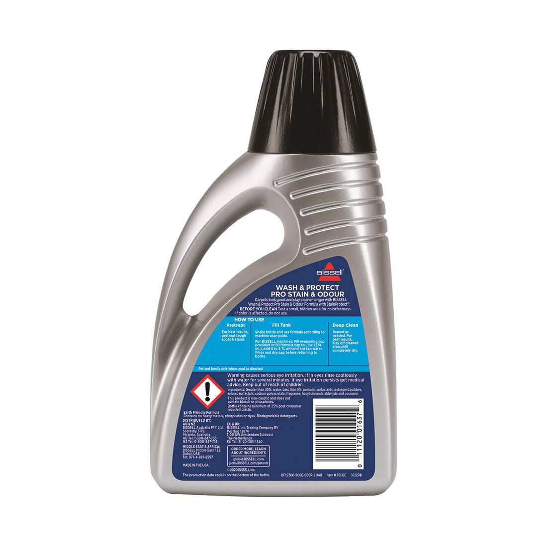 Bissell Wash and Protect Pro Stain and Odour Remover - 750ml, , scanz_hi-res