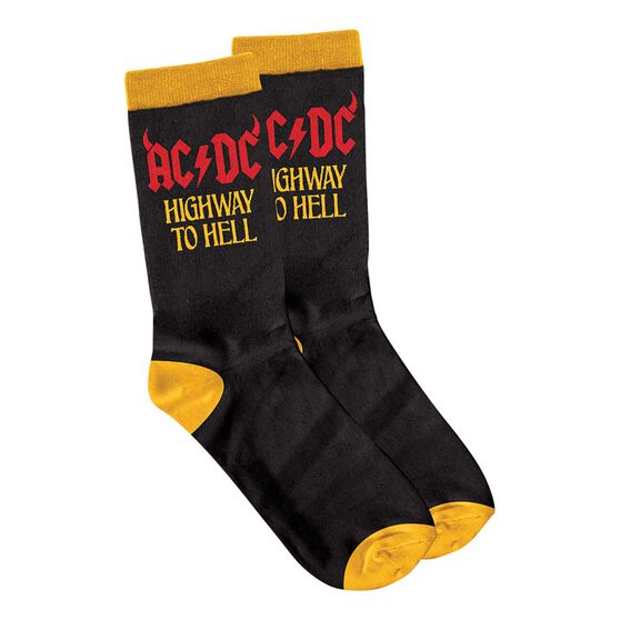 AC/DC Licensed Novelty Socks, , scanz_hi-res