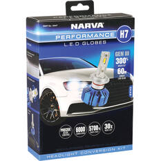 Narva Gen III LED Headlight Globes - H7 12/24V, 18447, , scanz_hi-res