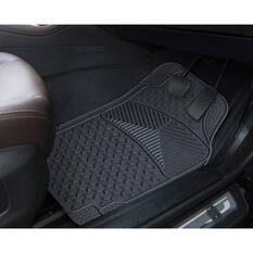 SCA PVC Car Floor Mats - Front Pair, Black, , scanz_hi-res