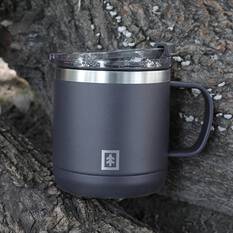 Swiss Tech Short Mug - 14oz/413ml, Charcoal, , scanz_hi-res