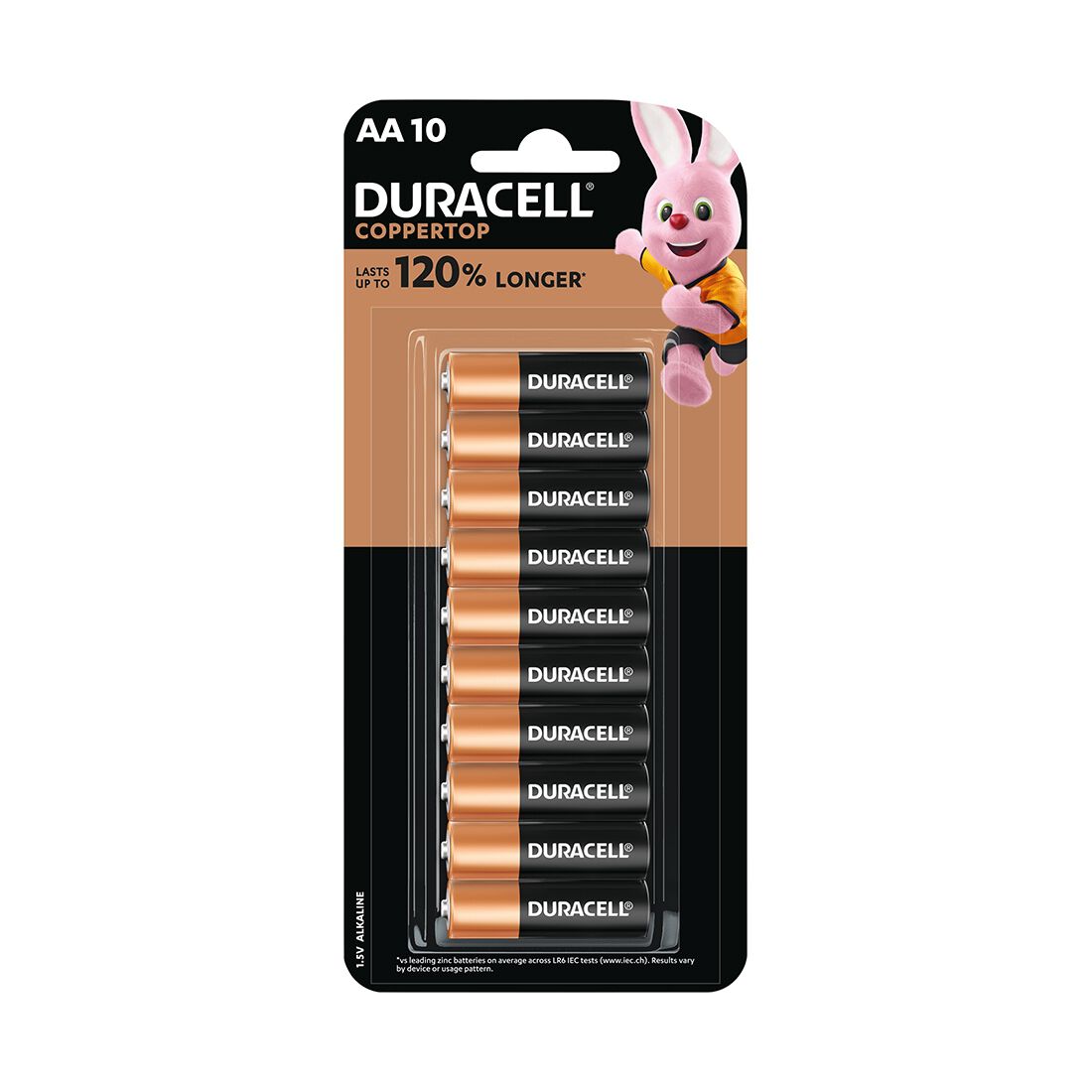 Duracell Coppertop AA 10 Pack, , scanz_hi-res