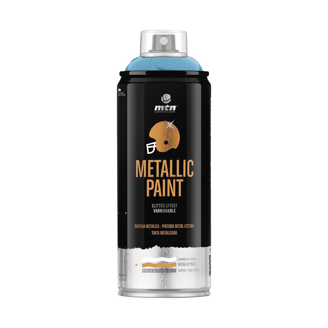 MTN Pro Metallic Blue Spray Paint 400mL, , scanz_hi-res