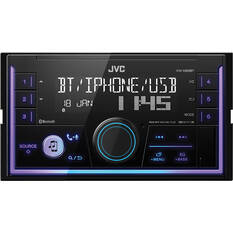 JVC KW-X850BT Dual DIN Mechless USB Bluetooth Receiver, , scanz_hi-res