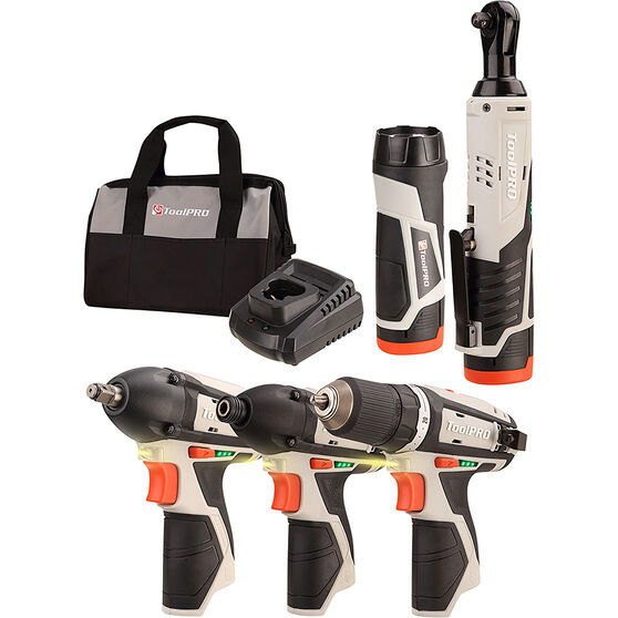 Toolpro 12v Ultimate Power Tool Kit Supercheap Auto New Zealand