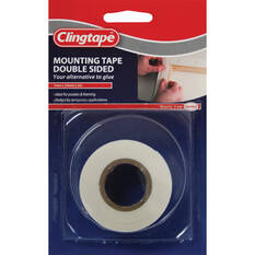 Clingtape Double Sided Tape - Mounting, 24mm x 2m, , scanz_hi-res