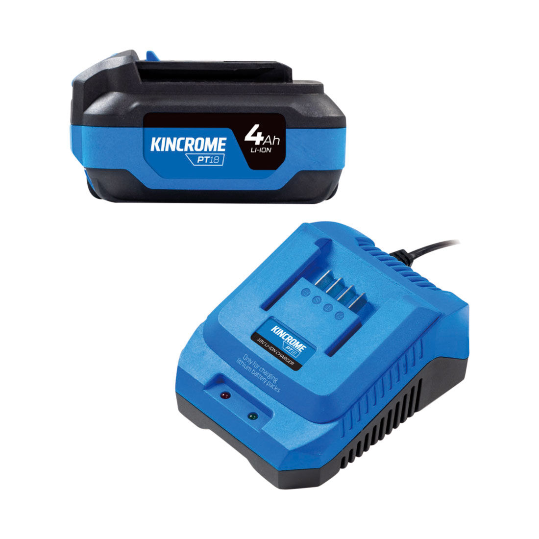 Kincrome PT18 18V 4.0Ah Battery Charger Kit Supercheap Auto New Zealand