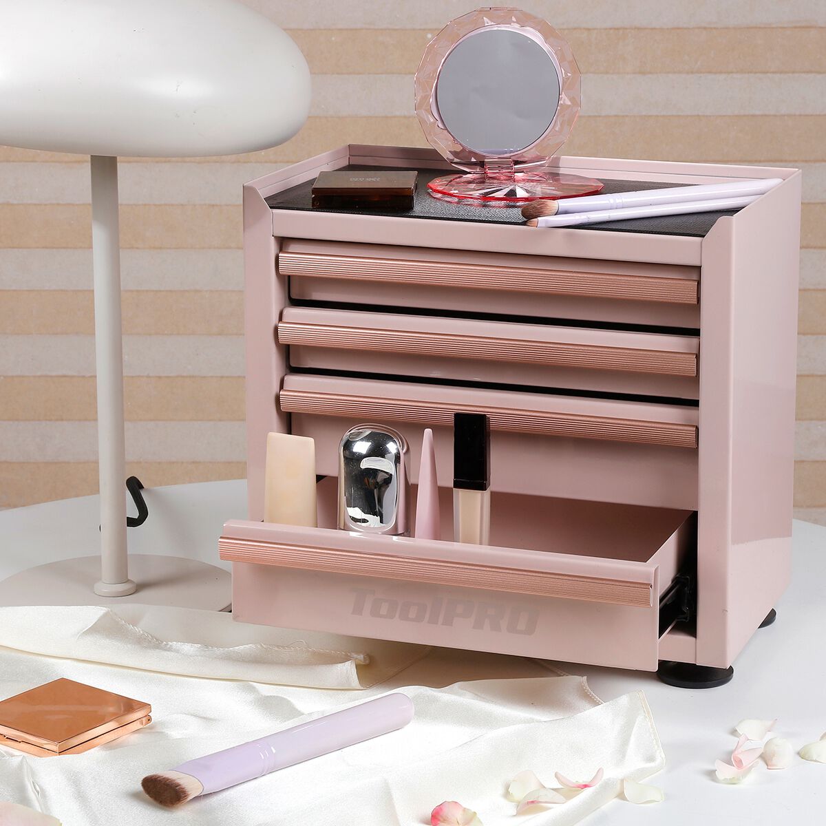 Toolpro Mini Tool Cabinet Soft Pink, , scanz_hi-res