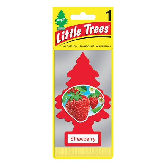 Little Trees Air Freshener - Strawberry 1 Pack, , scanz_hi-res