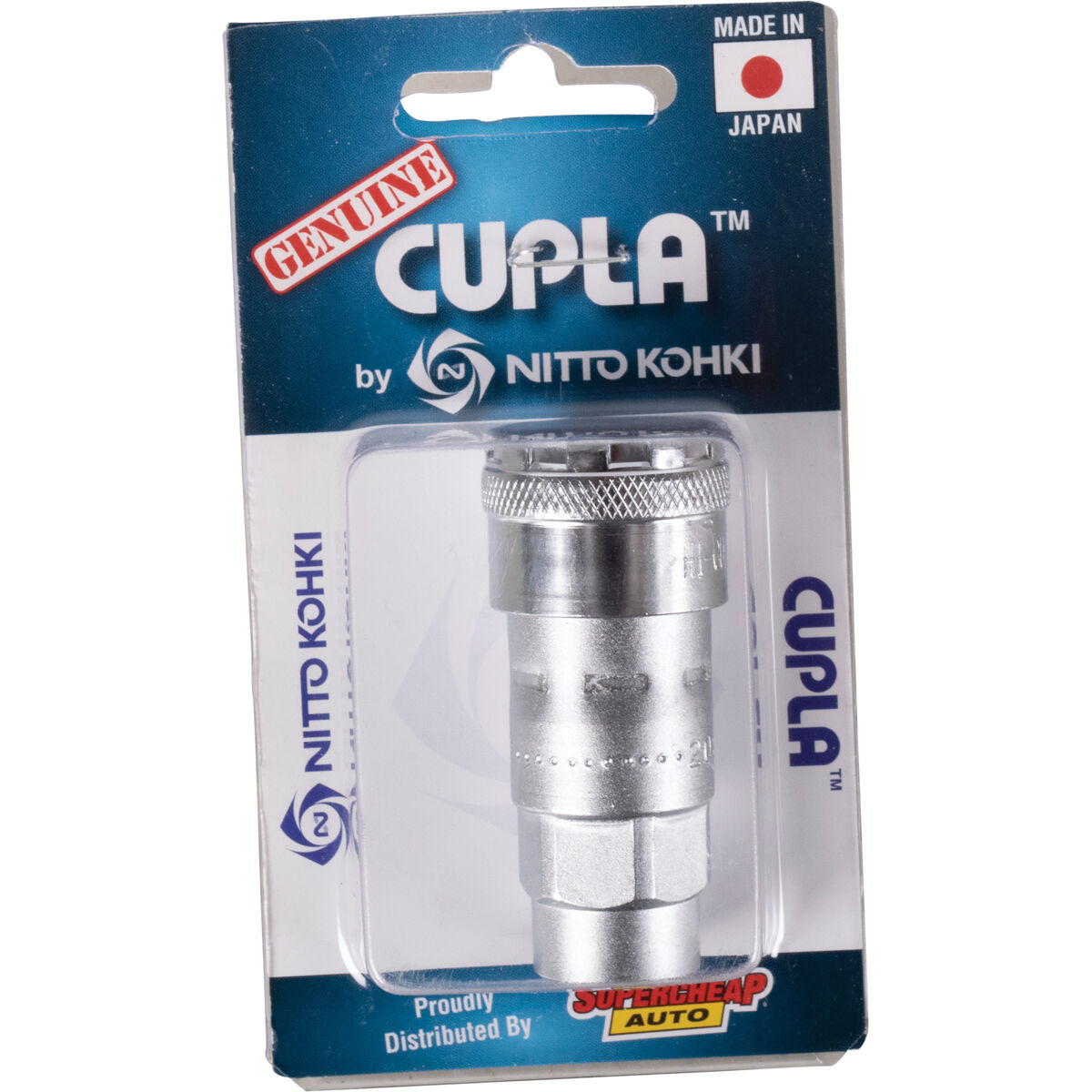 Nitto Air Fitting Coupler Female Coupler 1/4" P-200-20SF, , scanz_hi-res