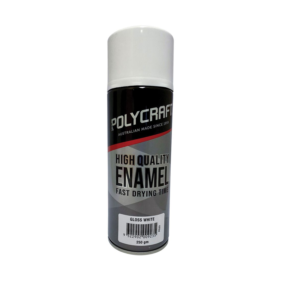Polycraft High Quality Enamel Spray Paint - Gloss White, , scanz_hi-res