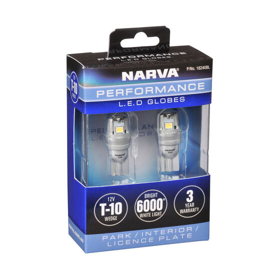 Narva Automotive Globes - Performance LED Wedge 12V T-10, , scanz_hi-res
