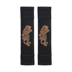 SCA Steering Wheel Cover and Seat Belt Buddy Set Bronze/Black, , scanz_hi-res