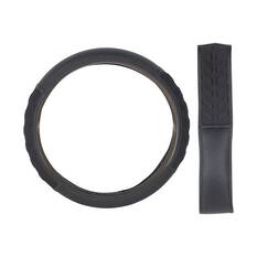 SCA Soft Steering Wheel Cover Black, , scanz_hi-res