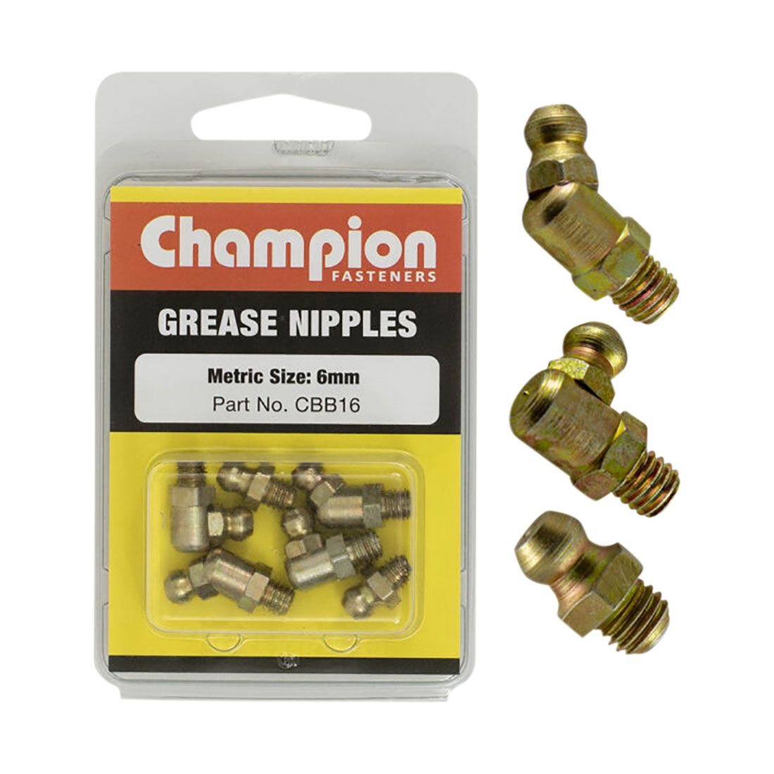 Champion Grease Nipples Assorted - CBB16, , scanz_hi-res
