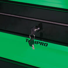ToolPRO Neon Tool Cabinet Green 6 Drawer 42 Inch, , scanz_hi-res